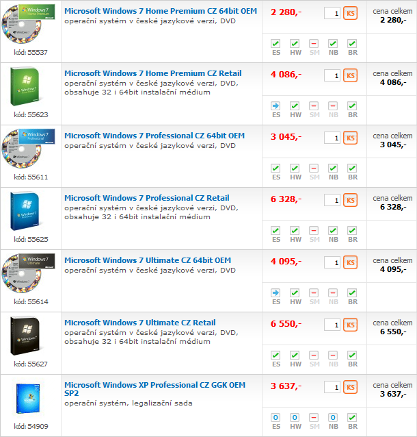 Doporučené sestavy a monitory – listopad 2010