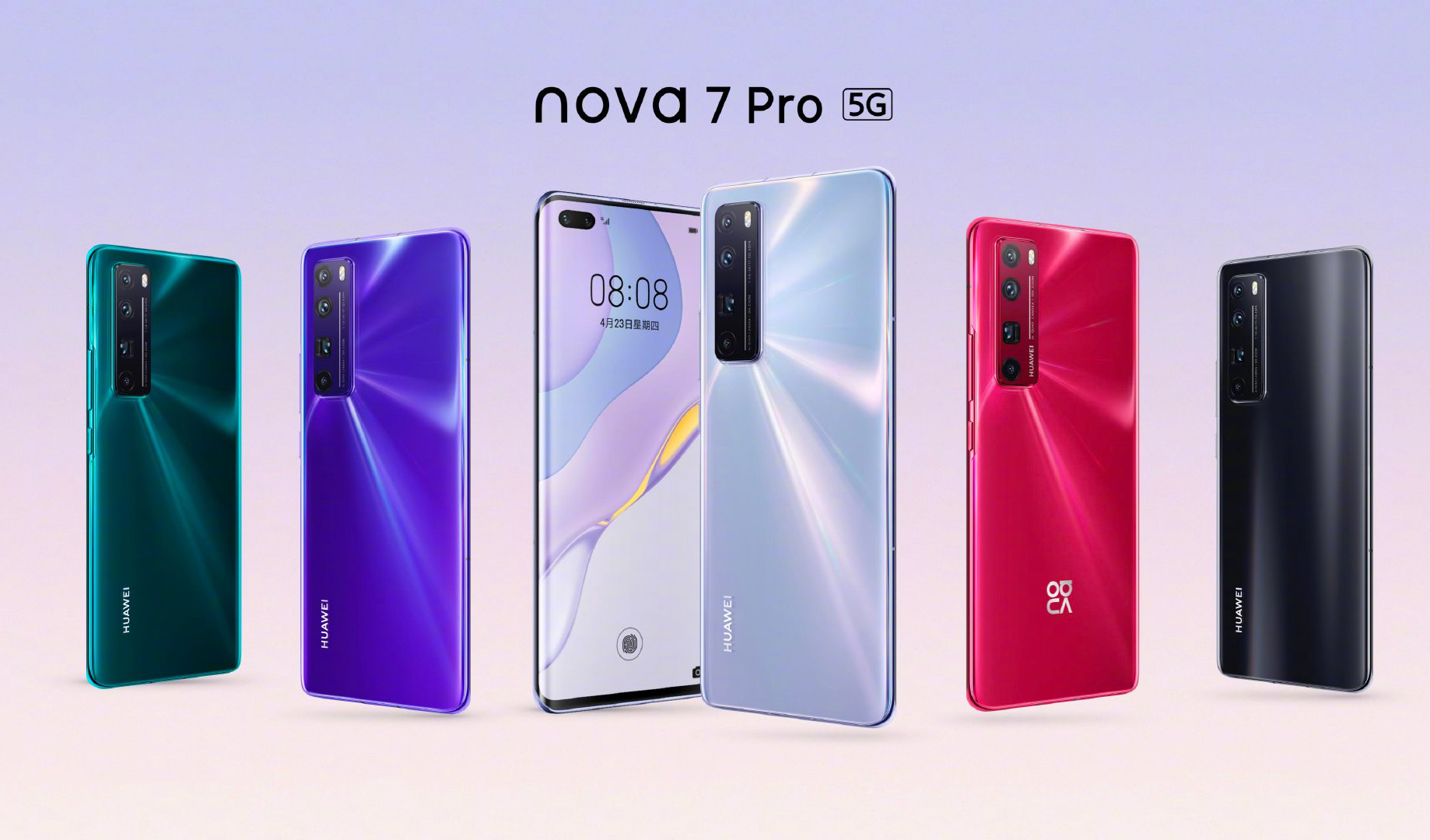 Huawei Nova 7 Pro, Nova 7 a Nova 7SE přináší hromadu fotoaparátů i výkonný procesor