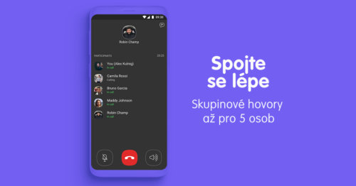 Chatovací aplikace Viber změnila vzhled