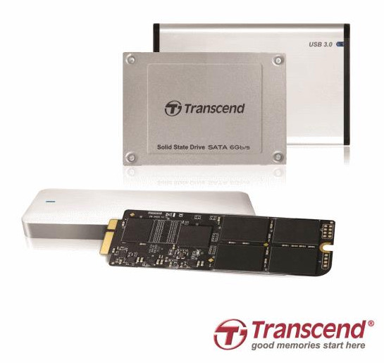  Transcend si připravil nové SSD s pouzdrem pro počítače Apple