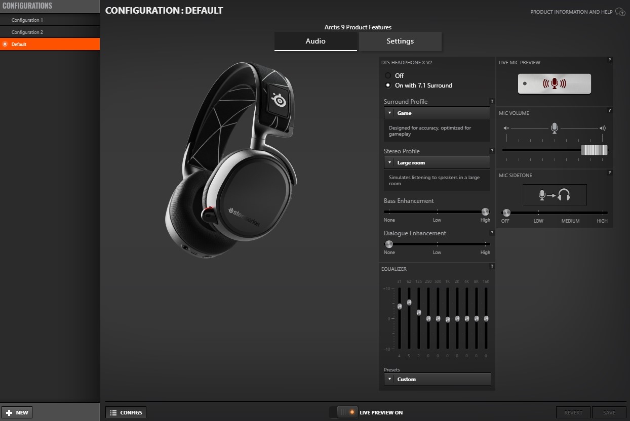 SteelSeries Arctis 9 Wireless – prvotřídní univerzální headset