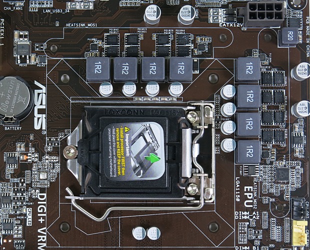 Test čtyř desek Intel Z87 včetně měření termokamerou II.