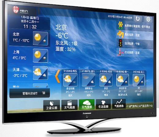 Lenovo prodává 42palcovou chytrou televizi s Androidem 4.0