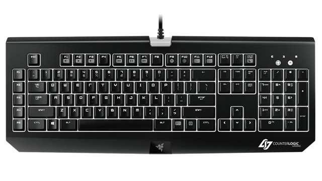 Razer vydává mechanickou klávesnici BlackWidow v edici Counter Logic