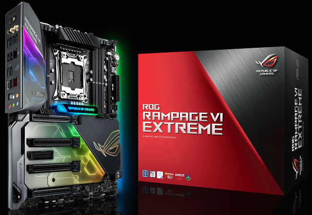 Asus Rampage VI Extreme – Maximální luxus pro Skylake-X