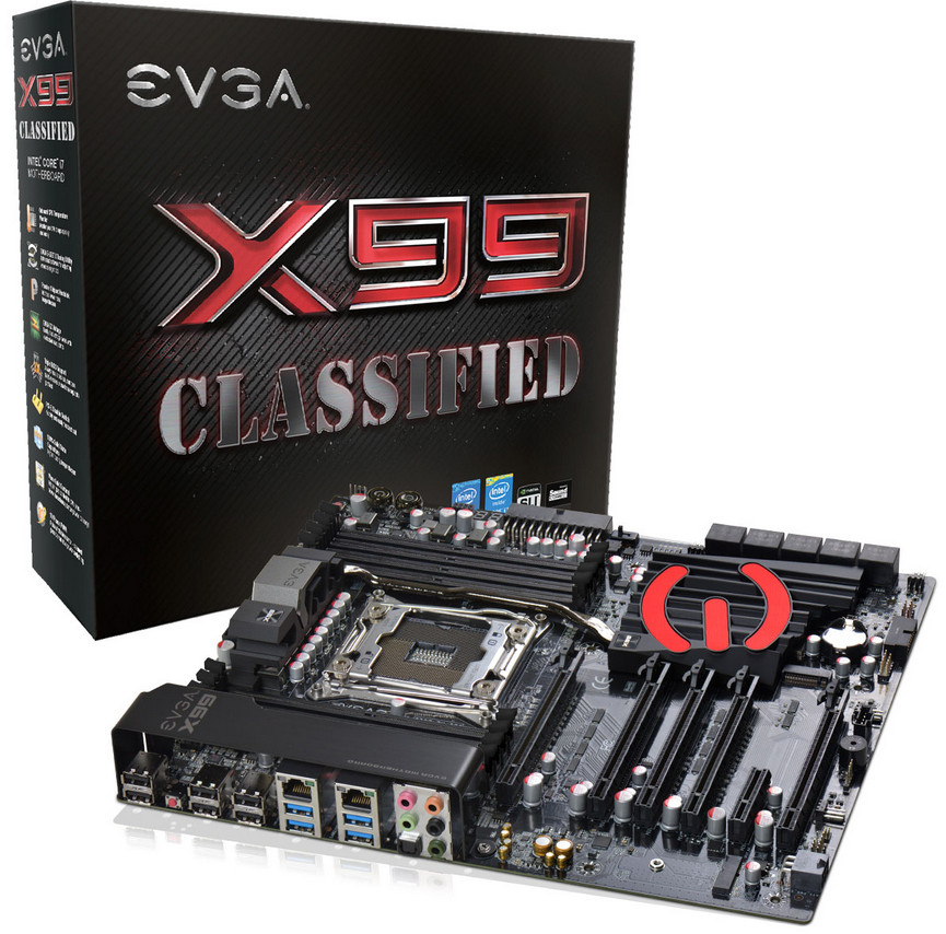 EVGA odhalila svoje tři nové základní desky série X99