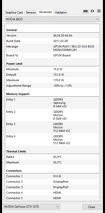 MSI GF GTX 1070 Aero ITX OC: velká karta v malém balení