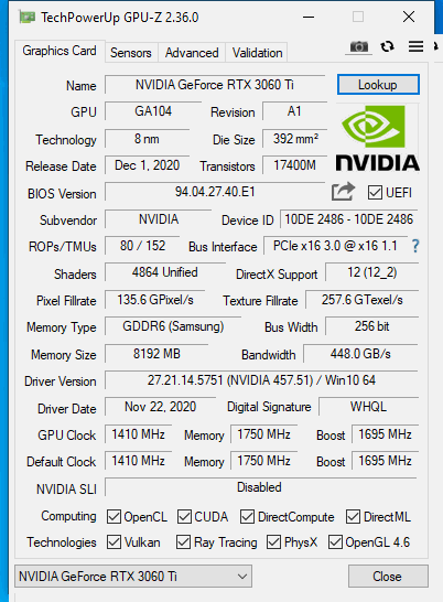 Test Palit GF RTX 3060 Ti Dual: Karta, co měla být levná