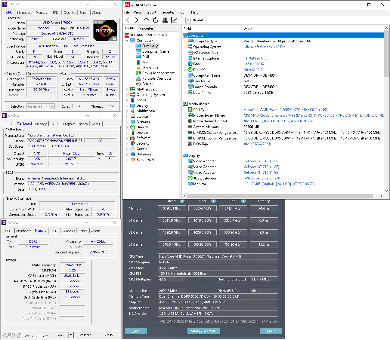 Test desky MSI MAG X670E Tomahawk WIFI: Nejlevnější highend pro AMD Ryzen