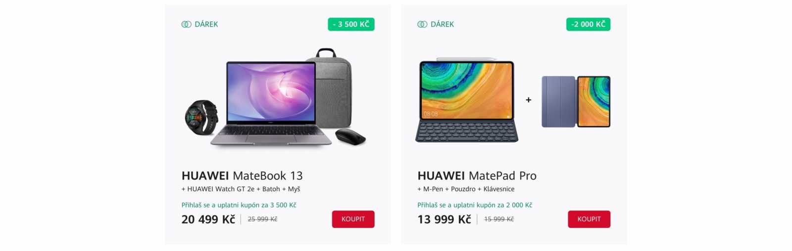 Huawei zítra nabídne smartphone nebo hodinky za korunu