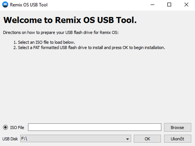 Rozhraní USB Tool