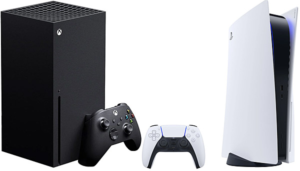 Herní konzole Microsoft Xbox Series X a Sony PlayStation 5