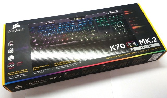 Corsair K70 MK.2: tichá a přitom mechanická