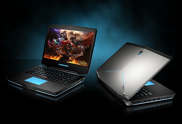 Asi najznámejší herný notebook, Alienware.