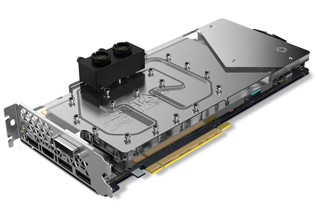 Zotac odhalil špičkovou grafiku GeForce GTX 1080 Arctic Storm s blokem vodního chlazení