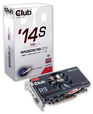 Club 3D představuje Radeony R9 270/270X '14Series