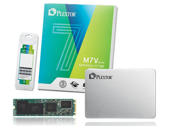 Plextor představil cenově dostupná SSD řady M7V v 2,5" i M.2 formátu