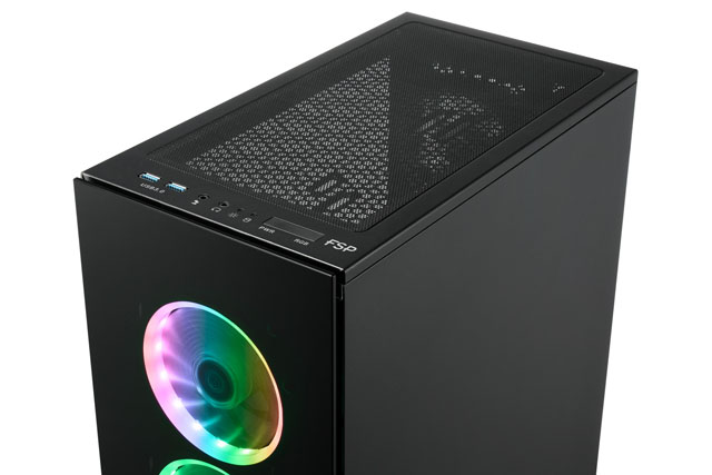 FSP přichází s midi-tower PC skříní pro hráče CMT340 Gaming