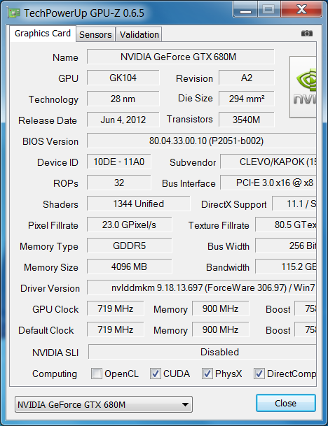 Test mobilních grafik — GTX 680M (SLI) vs. HD 7970M (CF)