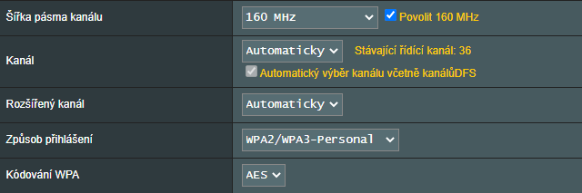 Stahování po Wi-Fi 6