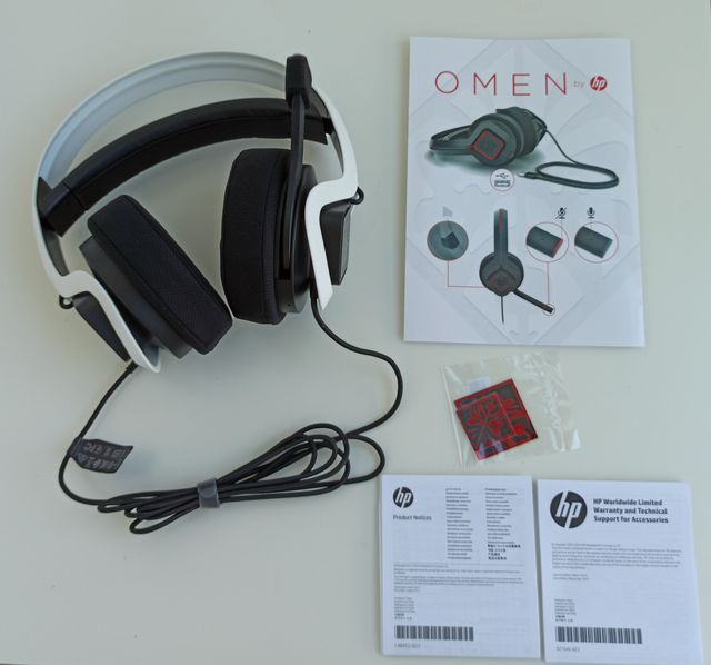Vybavení  HP OMEN - klimatizovaný headset a fajn myš