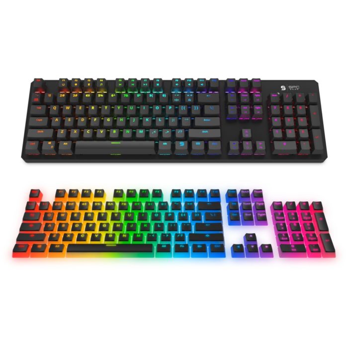 SPC Gear GK540 Magna Kailh Red RGB –                	 slušná mechanika