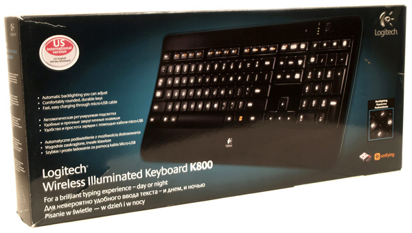 Logitech Wireless Illuminated Keyboard – průvodce tmou