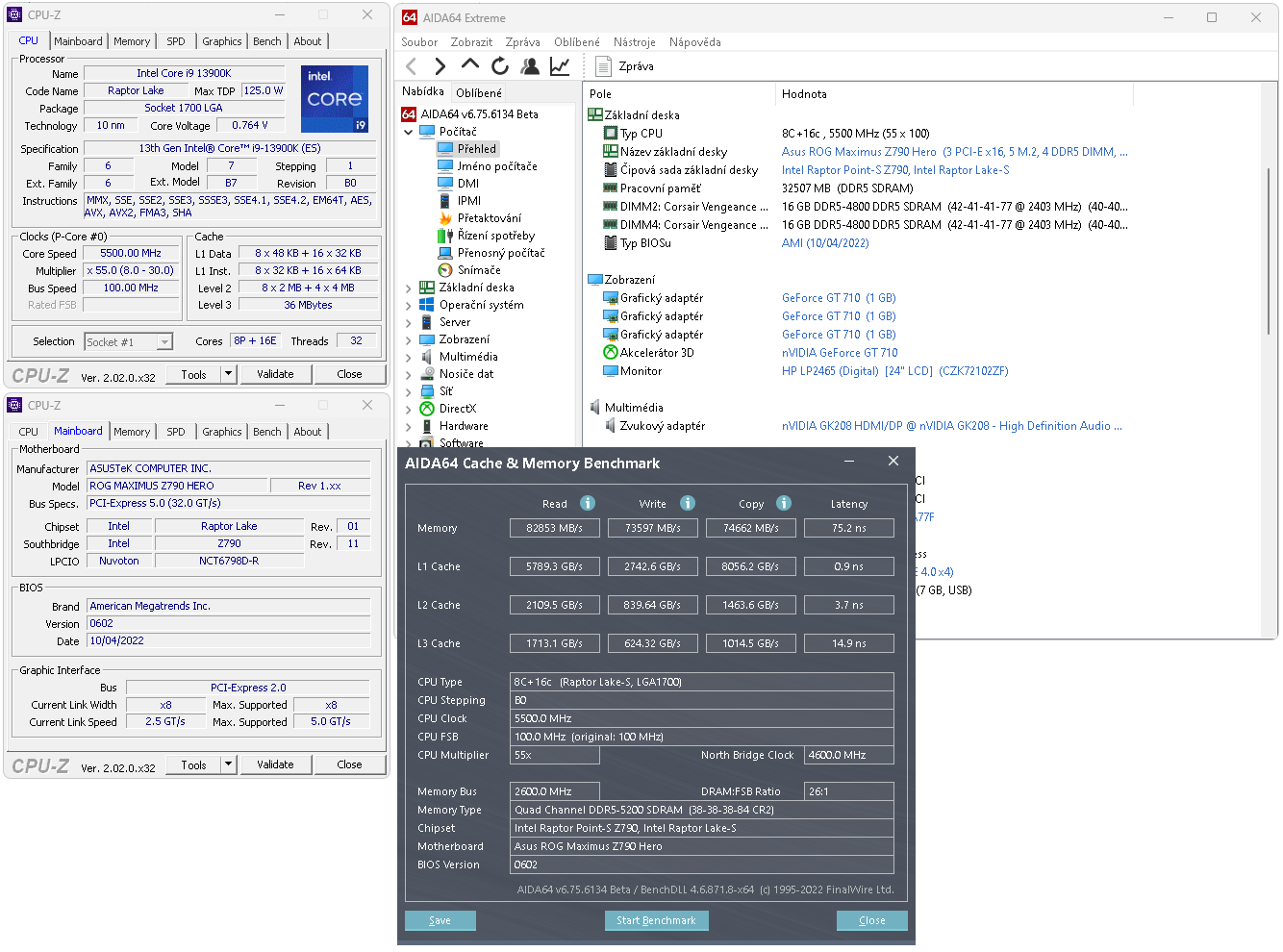 Intel Core i9-13900K: Zdatný a levnější soupeř Ryzenu 9 7950X