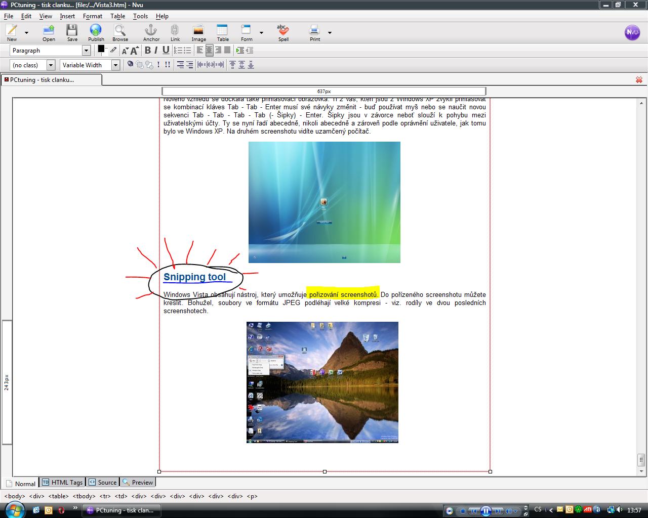 Windows Vista - Co v sobě ukrývají? Část 3.