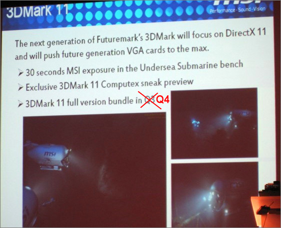 Herní benchmark 3DMark 11 odložen na 4. čtvrtletí