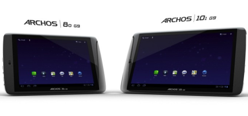 Archos 101 G9: tablet s Androidem 3.1 a pevným diskem Seagate Momentus