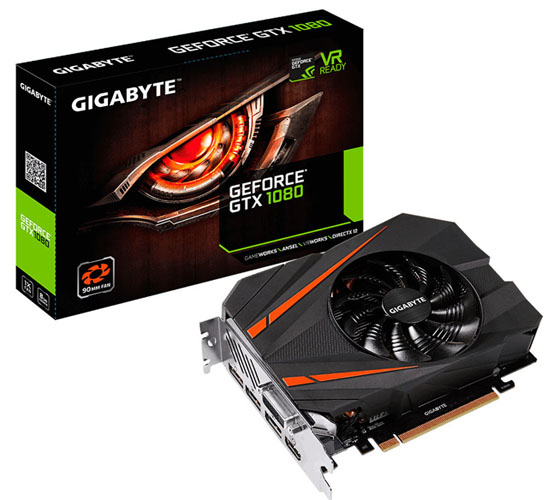 Gigabyte GeForce GTX 1080 Mini: nejmenší GTX 1080 na trhu