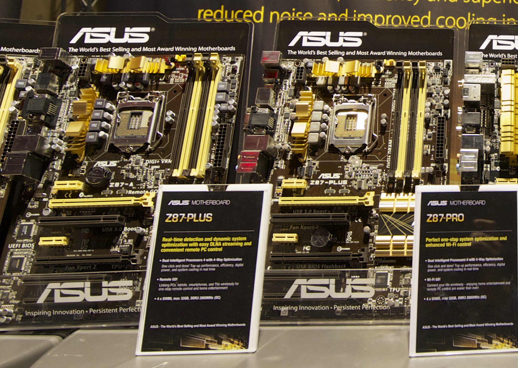 Čipset Z87 oficiálně – Asus představil nové základní desky