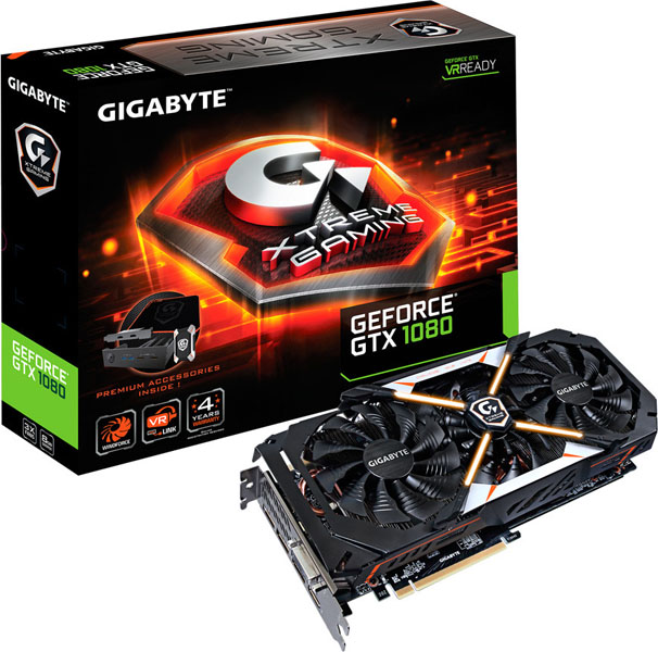 Gigabyte uvádí na trh špičkovou grafickou kartu GeForce GTX 1080 Xtreme Gaming