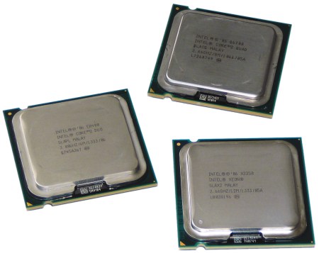 Intel Core 2 Quad Q9450 + Xeon X3350 - nejlepší čtyřjádra roku 2008?