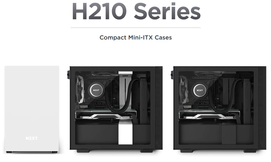 Test skříně NZXT H510 FLOW – s komponenty v bílém tónu