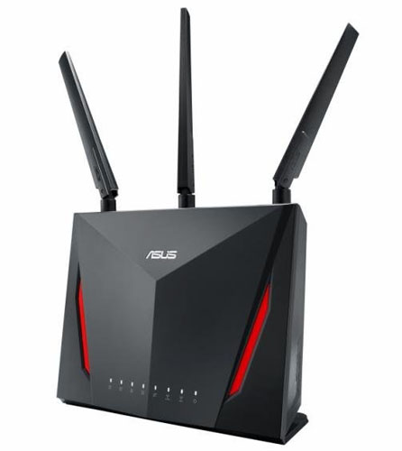 Asus RT-AC86U: nový dual-band router pro hráče s MU-MIMO s rychlostí až 2916 Mb/s