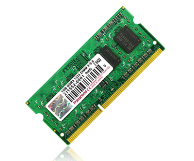 Transcend představuje DDR3 pro notebooky