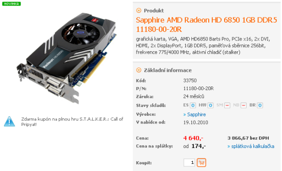 AMD Radeon HD 6850 v CrossFire – obstojí proti HD 5970