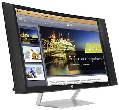 První zakřivený monitor od Hewlett-Packard je HP EliteDisplay S270c