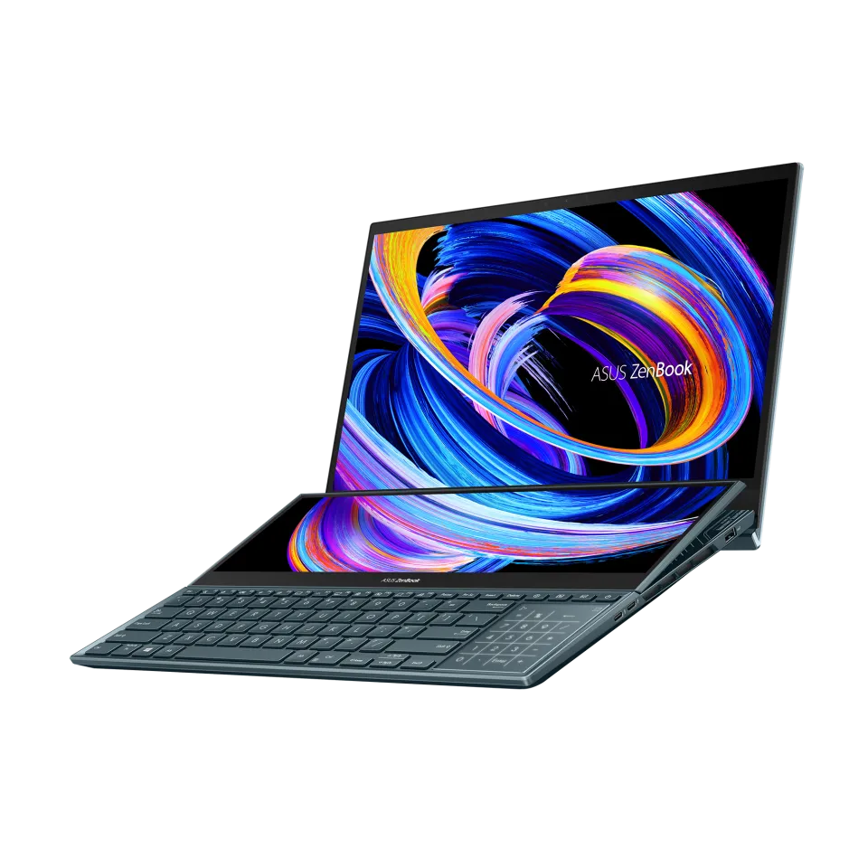 ZenBook Pro Duo 15 OLED_UX582_Product photo_1B_Celestial Blue_Web_07_NumberPad_2000x2000