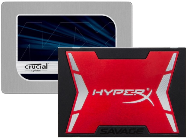 240GB SSD: Kingston HyperX Savage a Crucial MX200 v testu