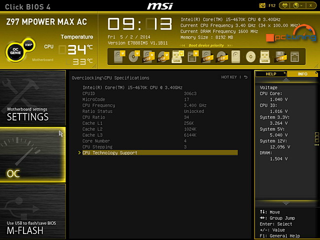 MSI Z97 MPOWER MAX AC: s Intel Z97 pro Haswell Refresh