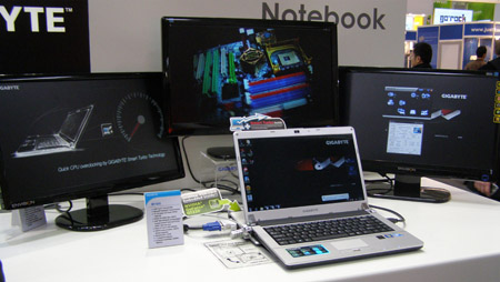 CEBIT 2010: Gigabyte Booktop