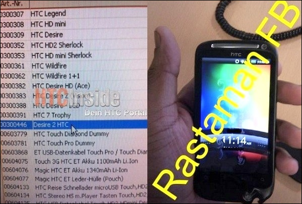 Na internet unikly střípky o smartphonu HTC Desire 2