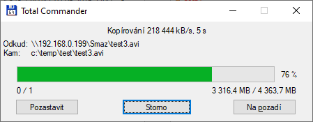 Klient Wi-Fi 5 i Wi-Fi 6 připojený současně na 5 GHz