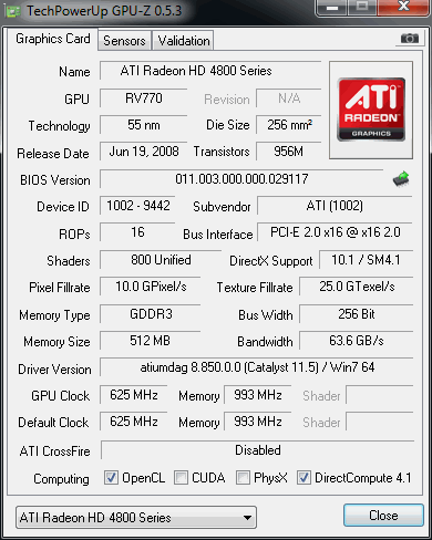 GeForce GTS 250 a Radeon HD 4850 — stačí ješte?