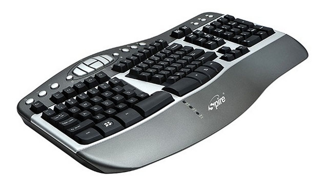 Firma Spire uvádí na trh svoji novou ergonomickou klávesnici CURVATURE