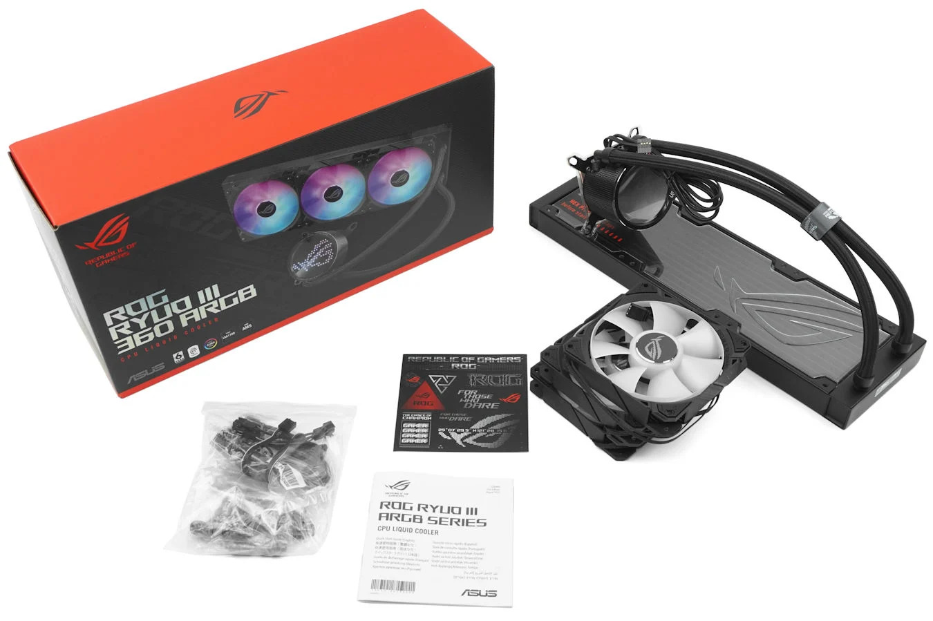 ASUS ROG Ryuo III 360 ARGB – Nejmodernější vodní kit AiO pro procesor