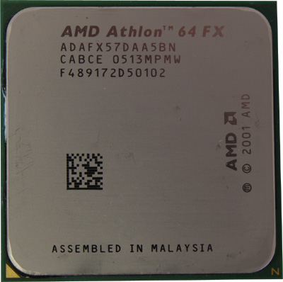 AMD Athlon 64 FX-57 - krátké preview nejvýkonnějšího procesoru